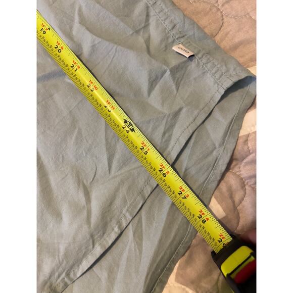 Onia Men's Blue Linen Blend Button Down Shirt Large - Picture 8 of 8